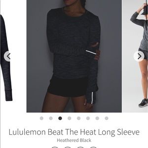 Lululemon Beat the Heat Long Sleeve